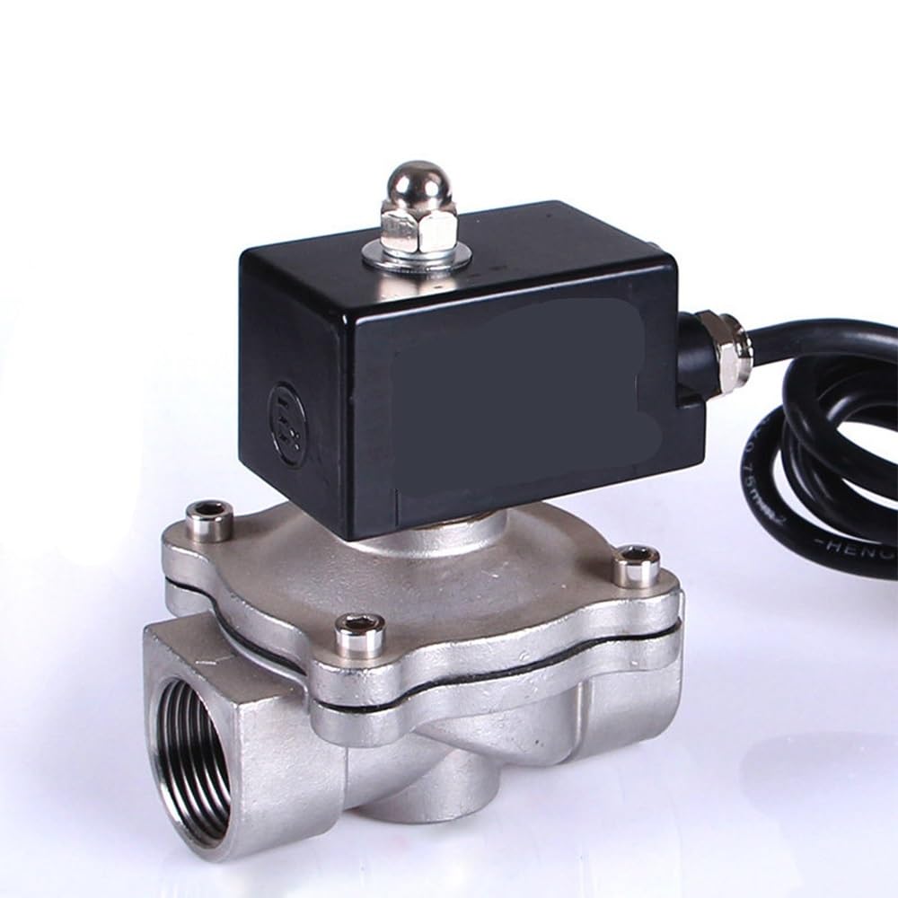 Válvula solenoide de 1 pulgada con bobina de 24V AC para control preciso de gas 1
