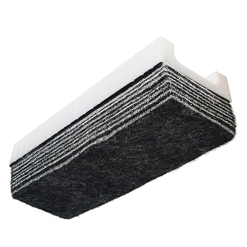 RAYLU PAPER - Gomme per lavagna bianca multistrato con 10 strati di feltro, pulitore per penna cancellabile a secco leggero e compatto