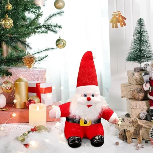 Image of Tickles Cute Santa Claus Soft Stuffed Plush Toy for Kids Boys & Girl Christmas Day Gift (Color: Red Size: 45 cm)