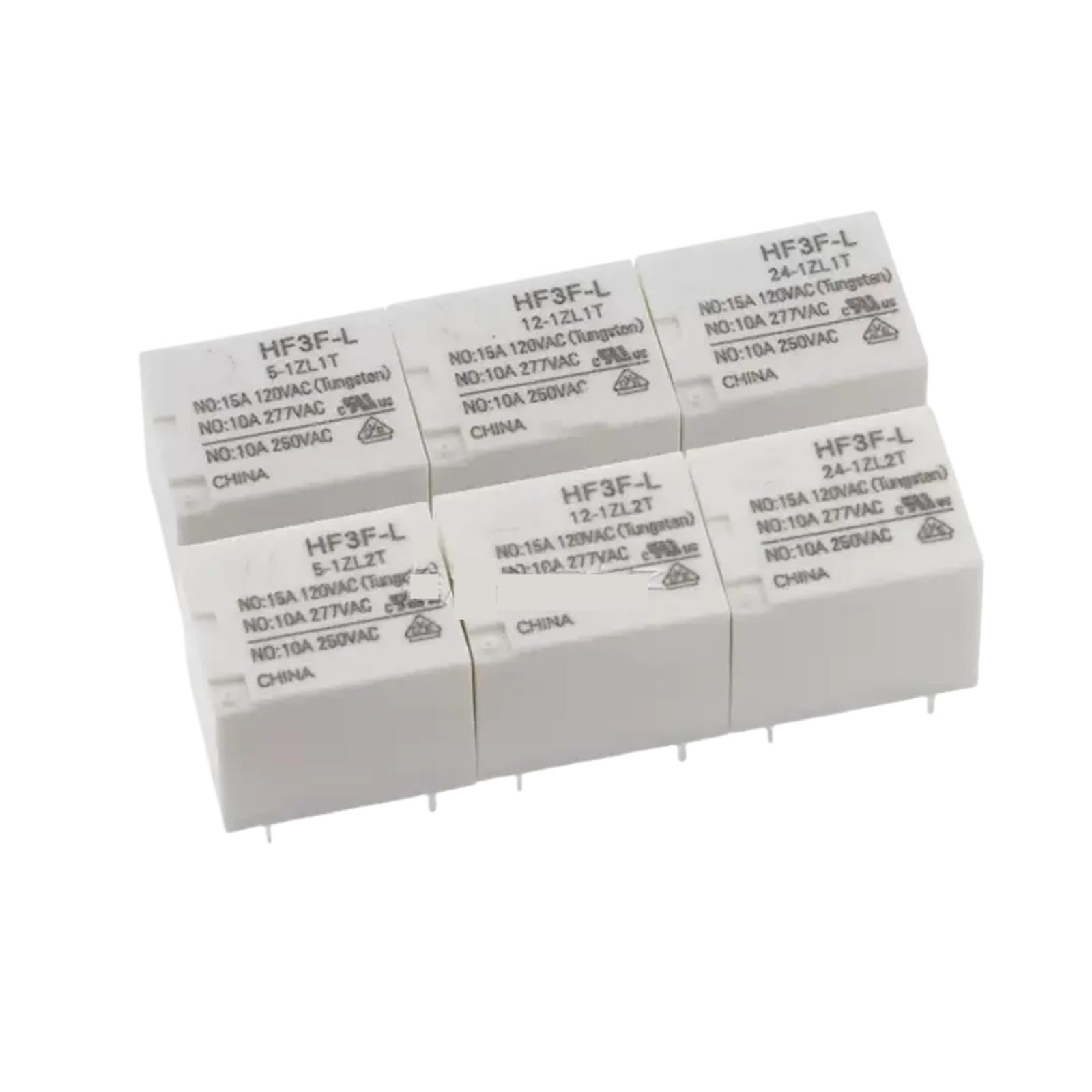 Relais HF3F-L 5V 12V 24V 10A à commutation stable pour automatisme