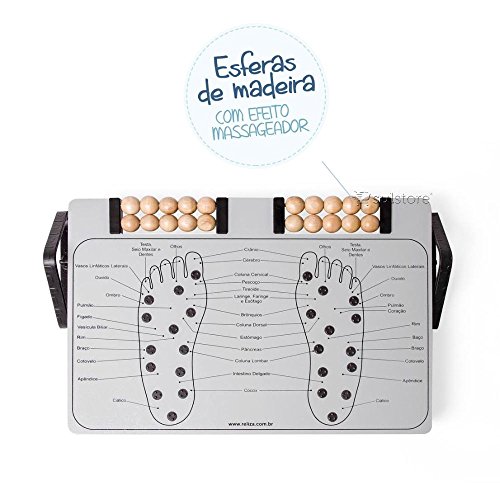 Apoio para Pés - Magnético e Massageador