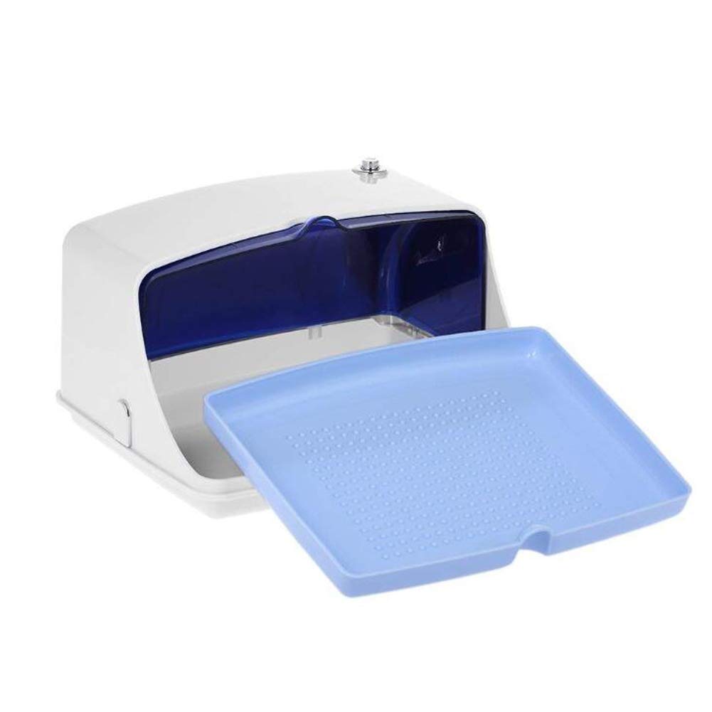 5W Esterilizador UV Profesional 220V pequeño salón de Belleza manicura Herramienta desinfección Caja, White