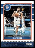 2024-25 Hoops #19 Isaiah Joe Oklahoma City Thunder NBA Basketball Base Trading Card