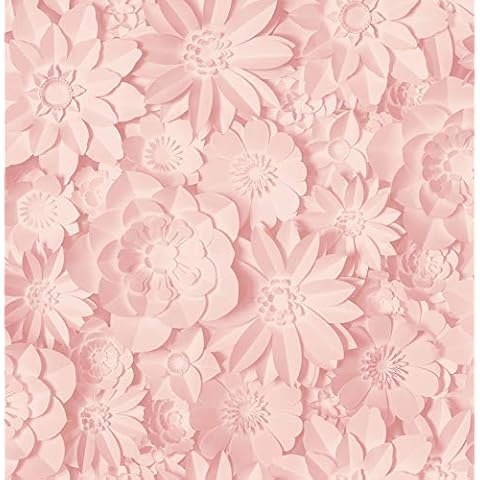 Fine Decor Dacre Pink Floral Wallpaper, 20.5-in by 33-ft Cover