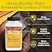 Fiebing's Acrylic Resolene (4 oz, Neutral) - Protective Acrylic Leather Finisher - Glossy Finish Top Coat for Dyed & Polished Leathercraft - Flexible, Durable, Water Resistant for Boots, Couch, Purse