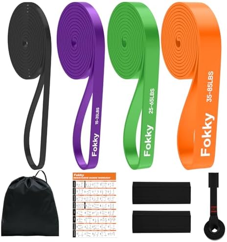 Gomas Elasticas Musculacion 4 Niveles Anclaje Protectores Traspor...