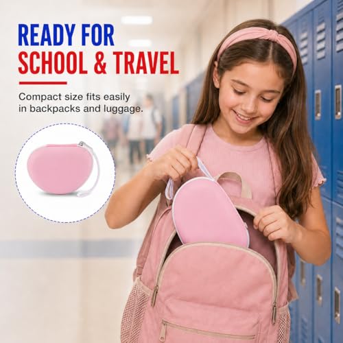 ANKHOH Kids Headphone Case for eKids, for Beats Solo4 Headphones, LightPink by ANKHOH - Used condition - Image 7