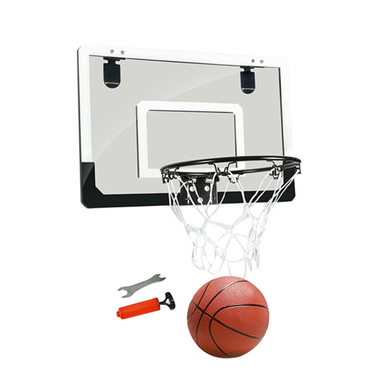 Toddmomy Basketball Decor Mini Basketball Hanger PVC Material Easy to Install for Home