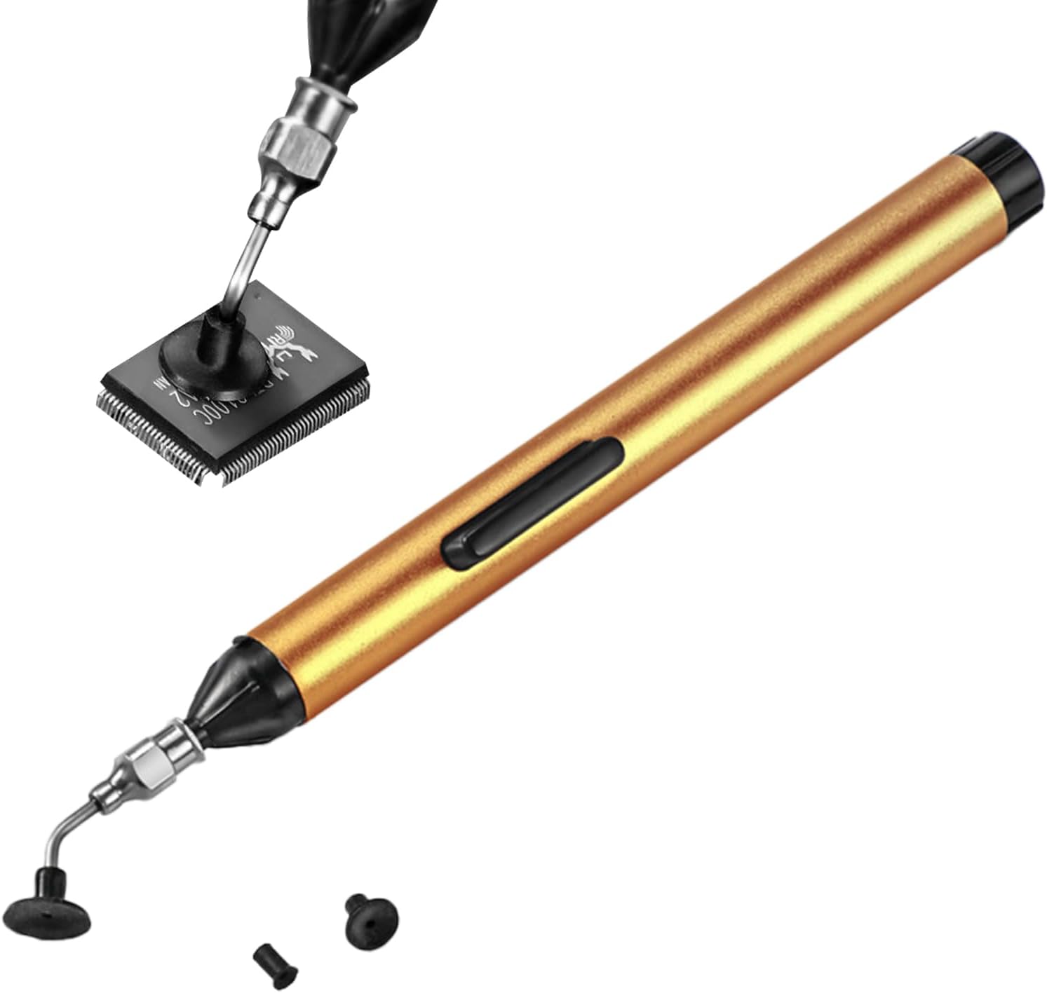 IC Chip Extractor - Anti-Static Vacuum Extractor Pen Tool with Strong Suction | Electronic Component Puller for Circuit Boards, Optical Devices, Chip Removal, Semiconductor Repair and Technical