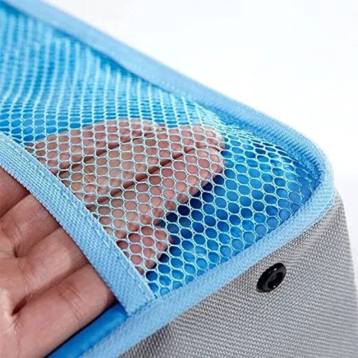 Borsetta Organizer Rossa Per Trucco - 10 Tasche, Nylon, Misure 27x17x10 Cm - Foto 4