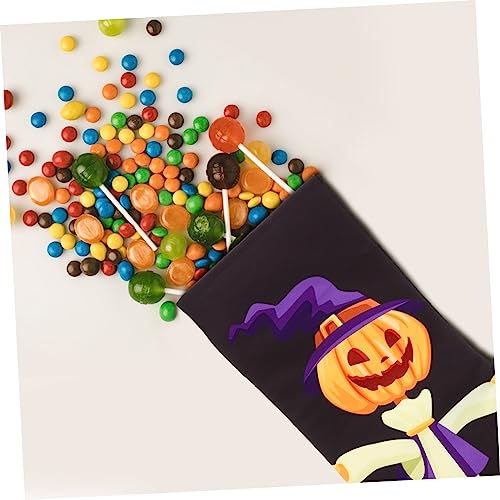 HOMSFOU 2 Peças Meias De Halloween Mini Sacos De Presente Para Lembrancinhas Crianças Sacos De Prese