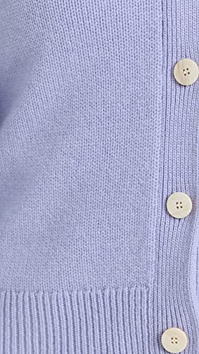 Theory Women's Shaped Cashmere Cardigan, Pale Lilac, Purple, S #TOP5