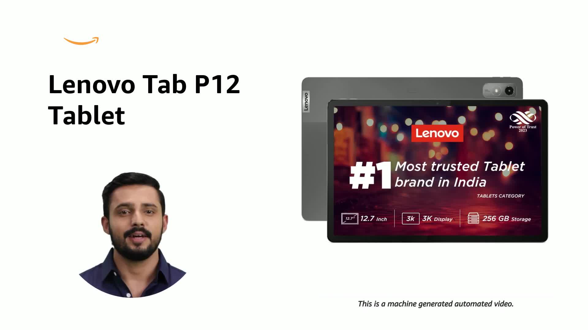 Lenovo Tab P12 12.7インチ 3K Amazon.com: Lenovo Tab P12-2024 - Expansive Touchscreen