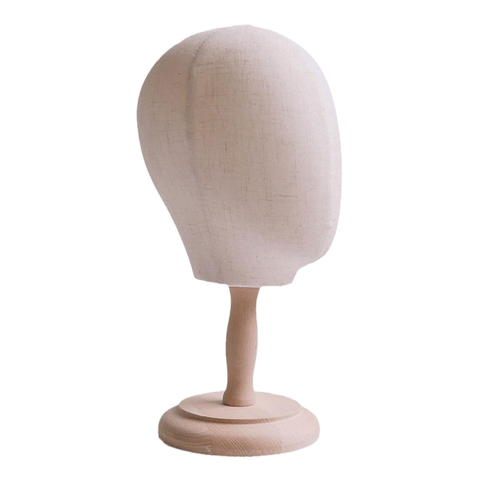 PUXZYAX Sophisticated Mannequin Head Model Display Stand Multi-Purpose Solution For Organizing Wigs Hats Jewelry Manikin Head Wig Hat Caps Display Holder