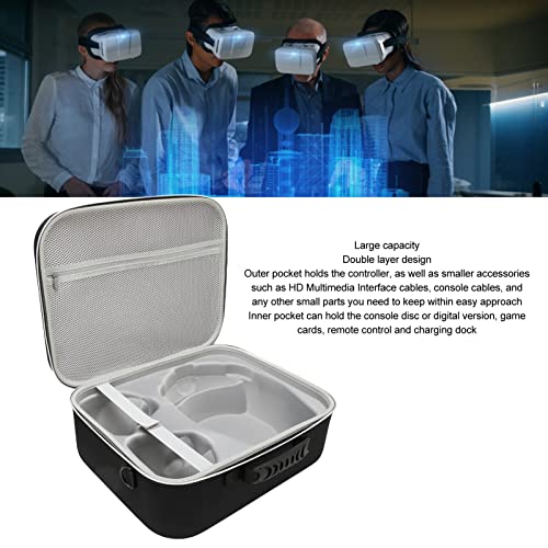 Estojo de Transporte Rígido para PS VR2, Estojo de Viagem à Prova D'água Com Alça de Ombro, Bolsa d