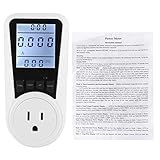 EVTSCAN Power Meter Electricity Usage Monitor Medium Low Voltage Equipment US Plug AC 110‑130V