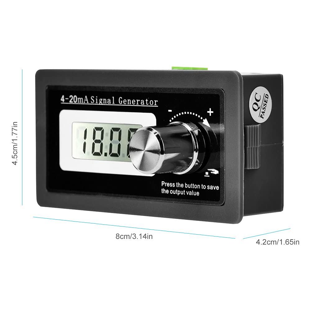 Générateur de Signaux 4-20 mA Courant de Signal de Test du Transducteur LCD Générateur de Source de Signal Numérique 15-30V