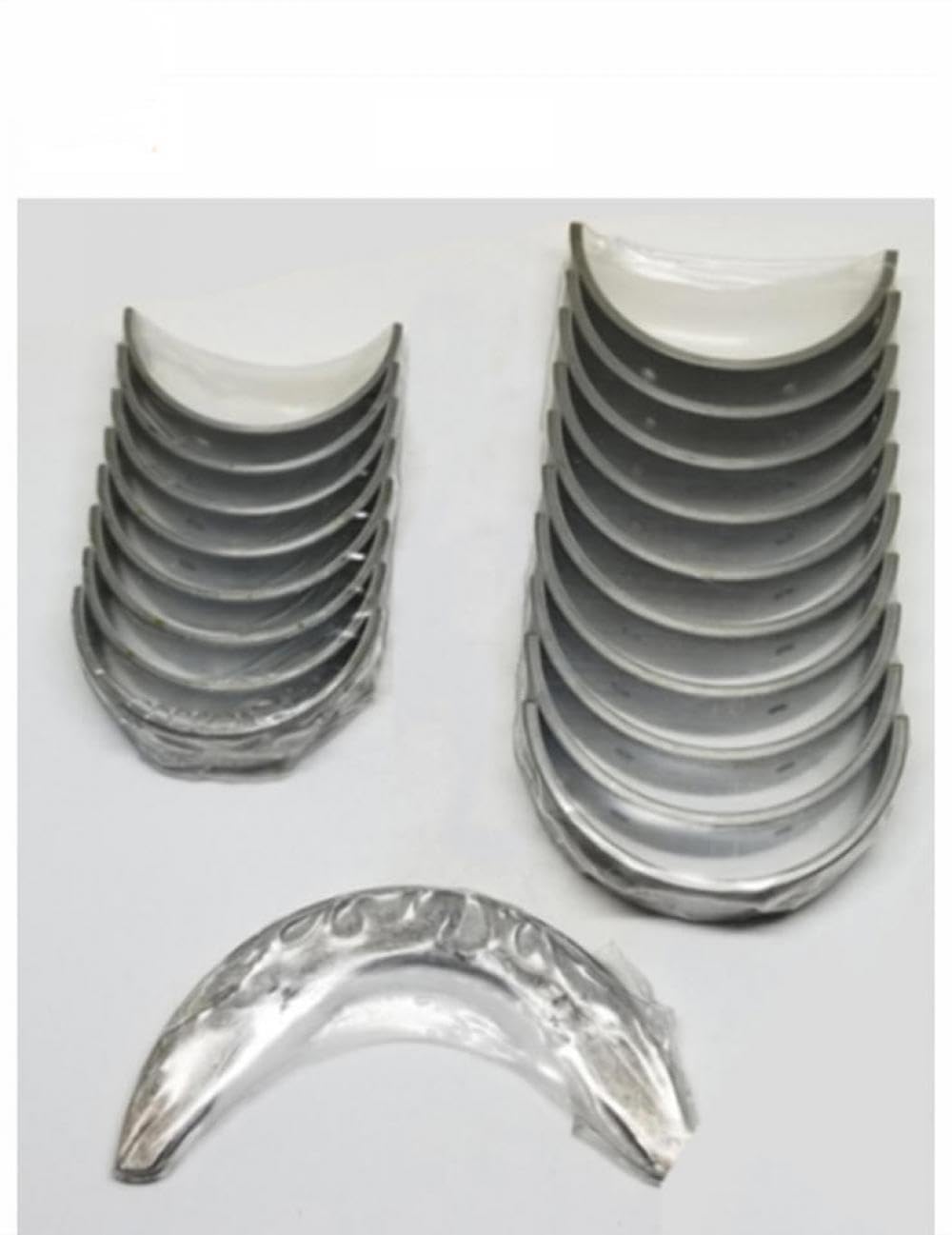 G4FD +0.25 Cojinete de biela y cojinete de cigüeñal y arandela de Empuje Compatible con Accent Sol Rio 1.6L 23060-2B913 21020