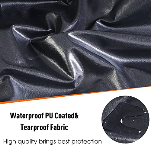 Image of Ruimoy Patio Furniture Covers, Outdoor Furniture Cover Waterproof, General Purpose, Outside Table and Chair Covers, Heavy Duty 600D (86 Inch L x 44 Inch W x 27.8 Inch H)