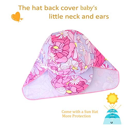 Image of UMELOK Baby Girl Swimsuit Infant UPF 50+ Bathing Suit Size Months