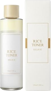 Rice Toner Korean, 150ML Hydrating Face Toner for Sensitive Skin, Rice Glow Boosting Essence Toner, Calming Toner with Natural, Skin Balancing Ingredients, Hydrating and Moisturizing Rice Extract