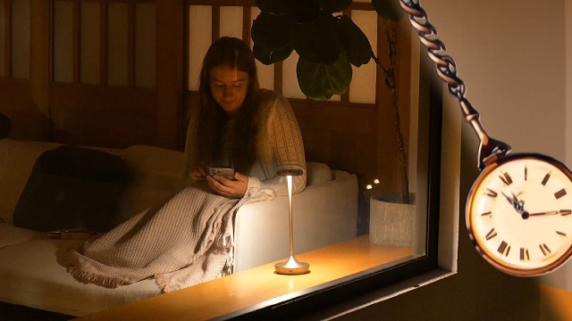 Image of Cordless Table Lamps Rechargeable，LED Portable Wireless Lamp, 6000mAh Battery Operated Touch Control, 3 Color Temperature Stepless Dimmable Night Light for Restaurants Outdoor (Light Woodgrain2)