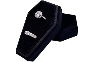 Beatilog Gothic Coffin Ring Box