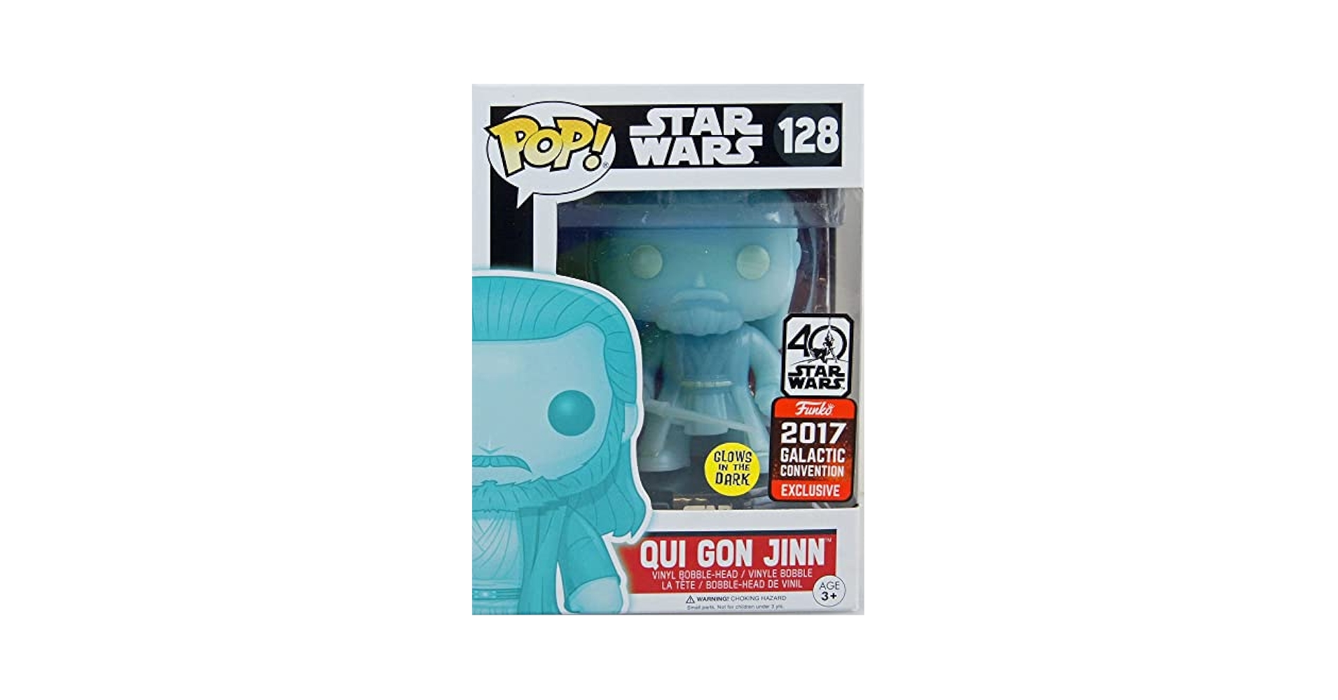 Amazon.com: Funko - Bobble Head POP Star Wars Qui-Gon Jinn