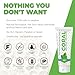 Coral Nano Silver Mint Toothpaste, Natural Fluoride Free Teeth Whitening Toothpaste, Coral Calcium Nano Silver Infused SLS Free - 4 Ounces