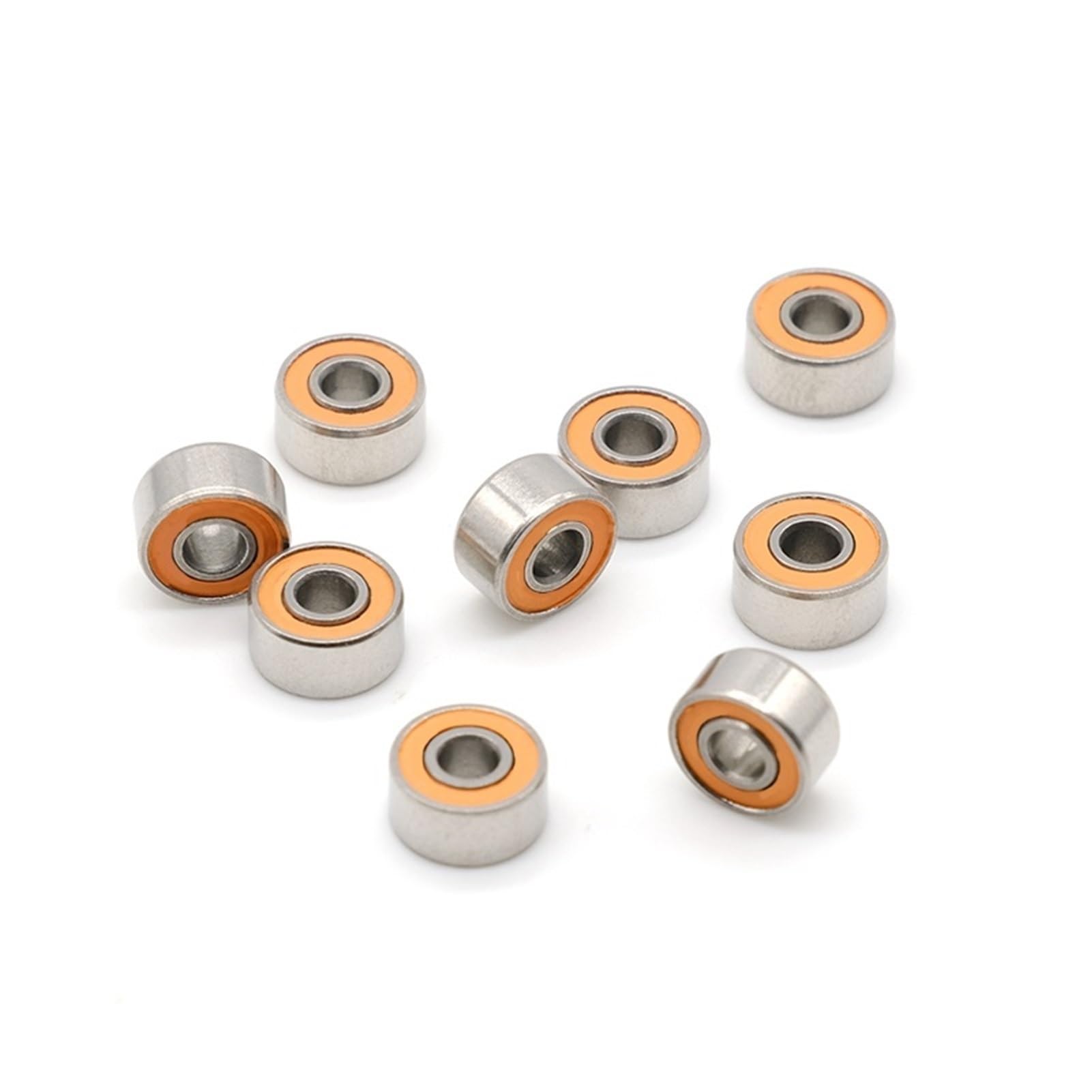 Roulements rigides à billes Lot de 10 roulements de moulinet de pêche S693 2RS ​​CB ABEC7 LD 3 x 8 x 4 mm en acier inoxydable hybride roulement à billes en céramique S693-2OS CB S693RS