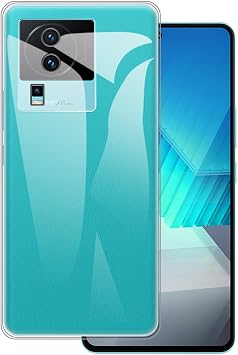 Case Compatible with Vivo iQOO Neo 7 Pro Case Shockproof TPU Soft Flexible Gel Protective Phone Cover Scratch Resistant & Military Level Drop Resistant Clear