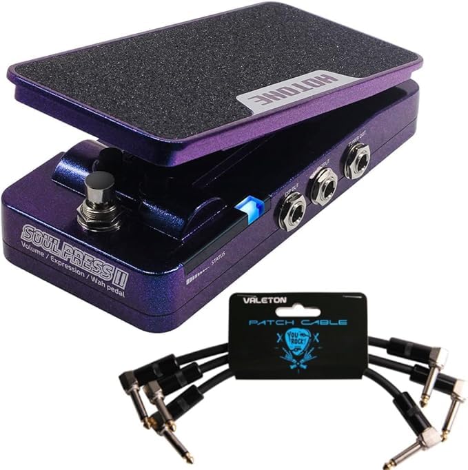 Amazon.com: Hotone Soul Press II Wah Active Volume Passive