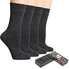 Charcoal Black (4 Pairs)