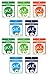 Pur Mints 5 Flavor Variety Pack - Tangerine Tango, Mojito Lime Mint, Polar Mint, Peppermint & Spearmint - 20 Pieces Each