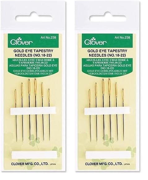 Image of Clover Gold Eye Chenille, No. 22 (Pack of 2)