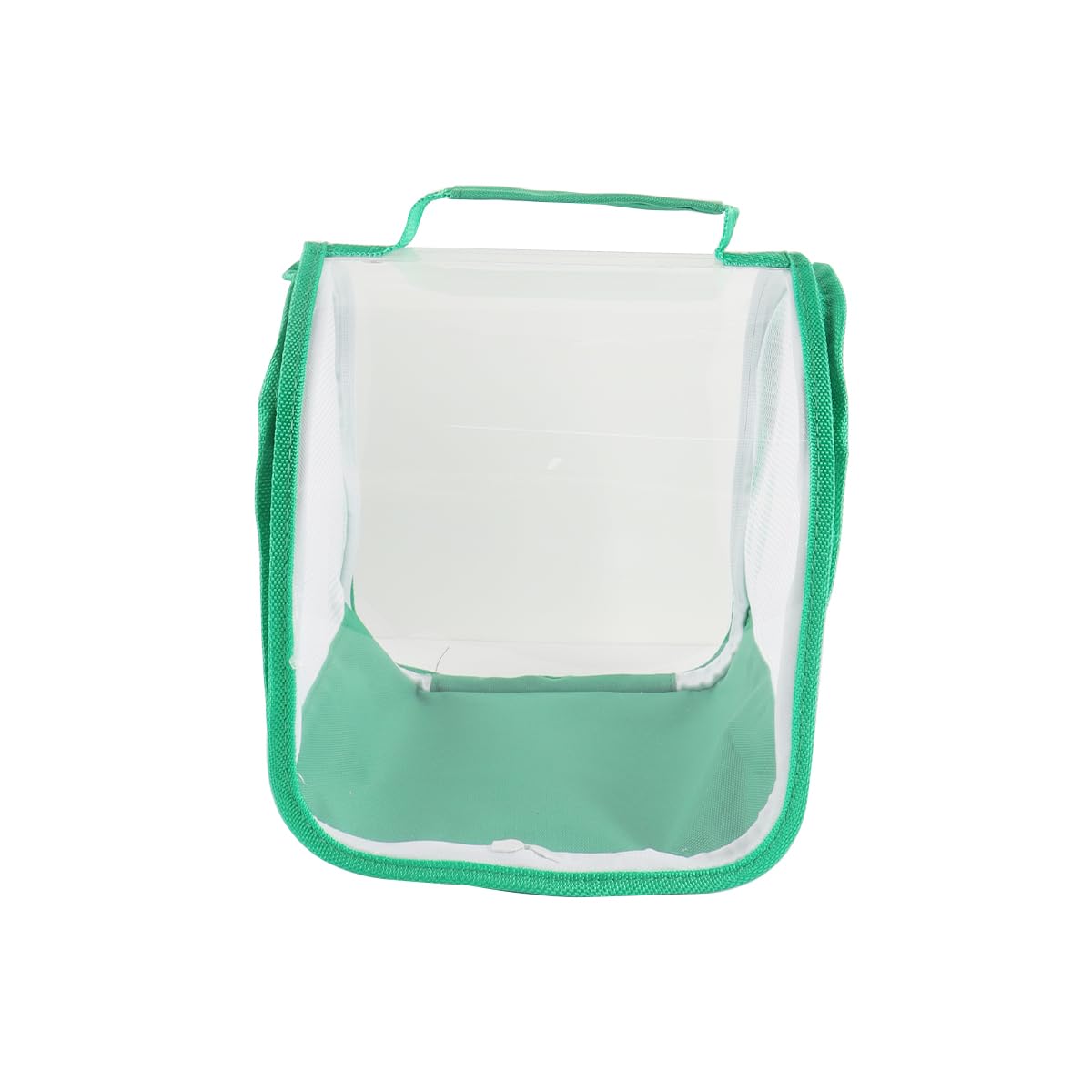 Qury Jaula de hábitat de mariposas, 7.9 x 7.9 x 7.9 pulgadas, plegable, malla de ventilación transparente con asa para mariposas, libélulas (verde)