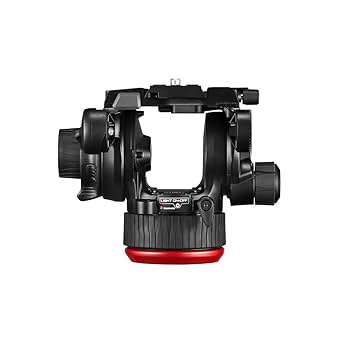 Amazon | Manfrotto 504Xビデオ雲台+アルミツイン三脚GS ビデオ