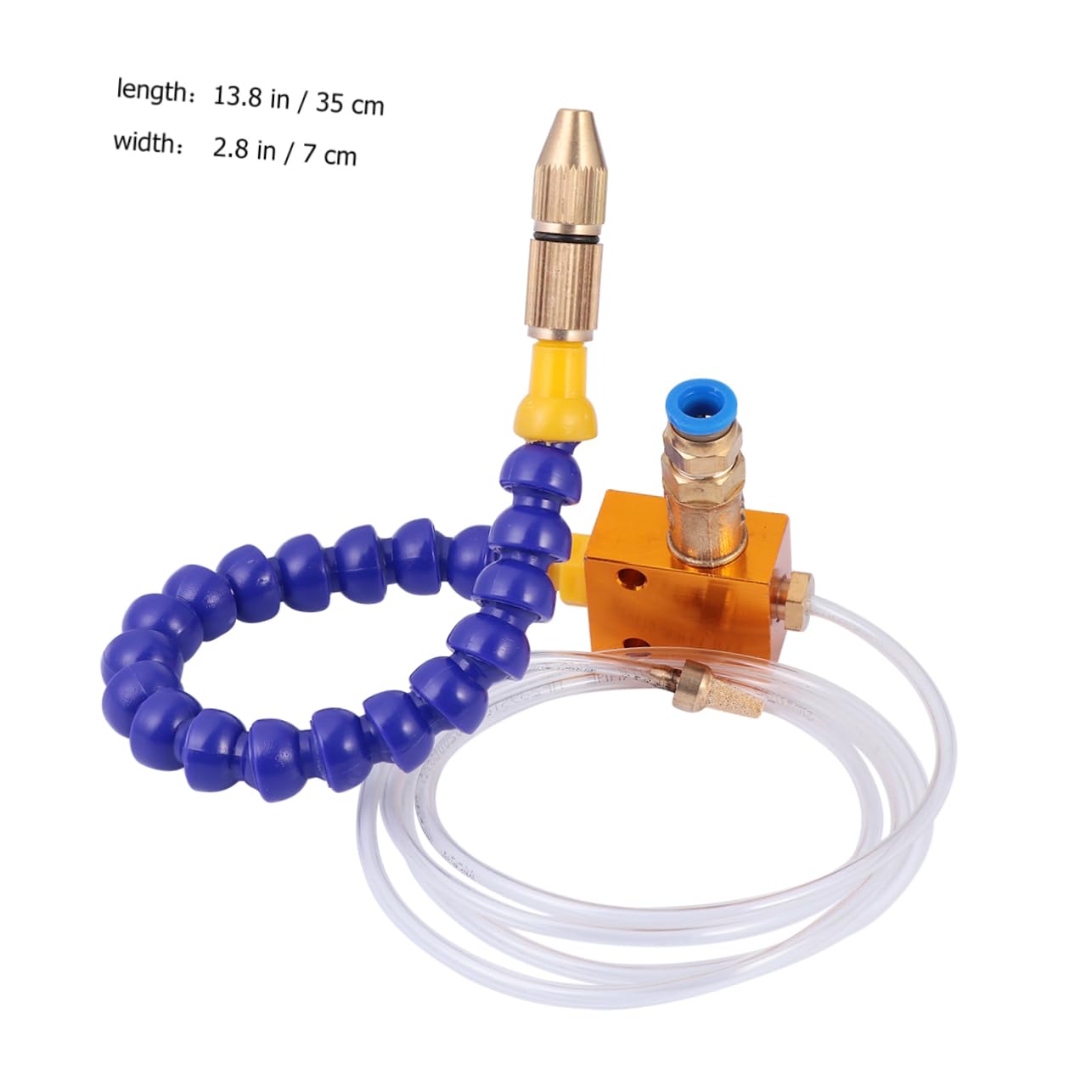 Housoutil Lot De 2 Buses De Lubrification Pour Système De Pulvérisation De Liquide De Refroidissement Par Brumisation Tuyau D'air De 8 Mm Pour La Lubrification Des Fraiseuses