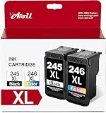 245XL 246XL Combo Pack for Canon Ink Cartridges 245 and 246 PG-245 CL-246 243XL 244XL Black and Colo