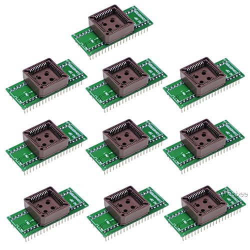 RASBEE 10�� PLCC44�^�[��DIP40�ϊ��u���b�N PLCC44 DIP40 �A�_�v�^ ���s�A���i PLCC44 to DIP40 �`�b�v�x�[�X �A�_�v�^�[ �V����IC�e�X�g�\�P�b�g