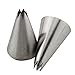 ZZHXSM 4IN1 Piping Nozzle Stainless Steel Icing Tips Cupcake Pastry Tools Cake Decorating Tips Cupcake Cookies Icing Piping Pastry Nozzles (#12, #16, #22 Nozzle 9 Teeth, #17 Nozzle 6 Teeth)