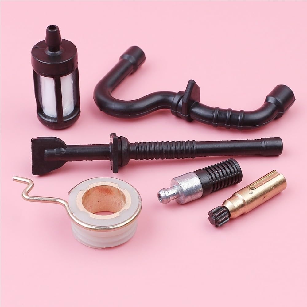 Kit tuyau de filtre à huile et vis sans fin pour tronçonneuse MS 180 170