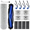 Accessori di ricambio per ECOVACS DEEBOT X8 Pro Omni, X8 Omni/ T80 Pro Omni / T80 OMNI / T80 Pro aspirapolvere robot,2 Spazzola a Rullo + 4 sacchetti + 4 spazzole laterali + 4 filtri + spazzola