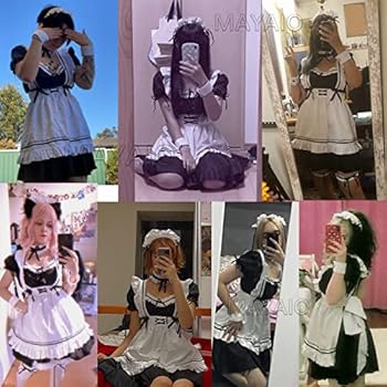 Lopuck Classic Japanese School Women Sailor Dress Shirts Uniform Anime Cosplay Costumes Maid Outfit For Daily Party (S