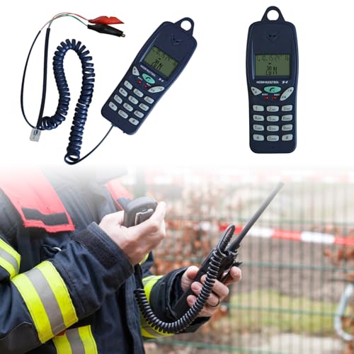Teléfono con cable con pantalla para mantenimiento y prueba miniatura 2