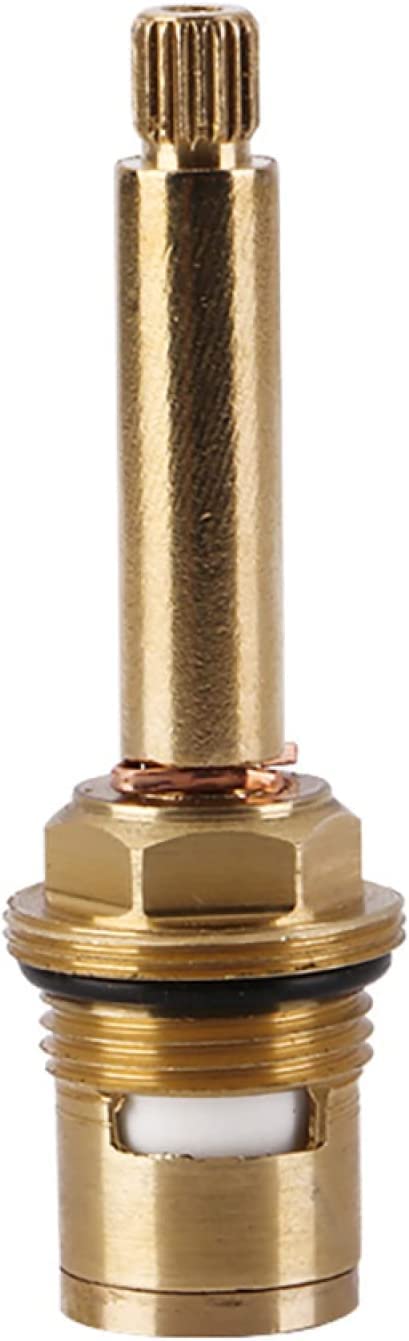 Ykmyxz Rood Tap Cartridge， Disc Cartridge Faucet Valve Quarter Turn 1/2" For Bathroom Kitchen Tap(Rood)