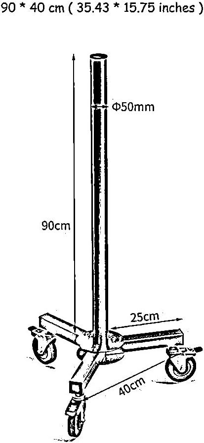Dumbbell Rack Upright Olympic Rack Barbell Storage Rack Removable Barbell Rack Mobile Cart Fitness Accessories For Exercise Strength Training Plate Storage Racks ( Color : Silver , Size : 9040 cm ) : Sports & Outdoors
