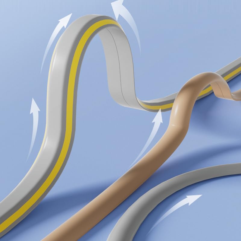 Canalina Passacavi,Passacavi Pavimento Protezione for cavi da pavimento Protezione for cavi da pavimento Protezione for cavi di alimentazione autoadesiva Estensione for cavi in ​​silicone Proteggi i f
