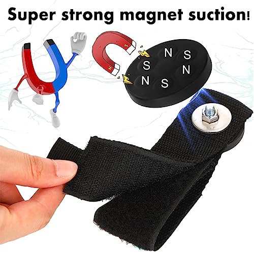 Windyun Magnetic Hooks Heavy Duty Strong Garage Magnetic Hook Storage Tool Organizer For Hoses Ropes Drills Hanging Cable Magnet Extension Cord Organizer For Rv Workshop(4 Pcs) #TOP2