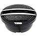 DS18 TX1S Tweeter X1 1.38-inch 200 Watts Max Pei Dome Ferrite Tweeters with Mounting Kit Angle, Flush, & Surface - Set of 2 (Black/Silver)